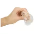 Hardway - penisring - ekstra manchet - silikone/transparent