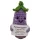 Positiv aubergine - strikket kondom - lilla