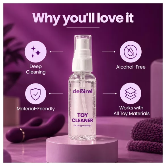 Desirel - rengørende spray med desinficerende virkning (50 ml)