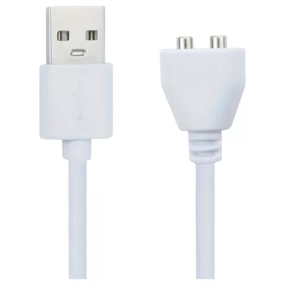 Pleasure Charge Loveline - magnetisk USB-opladningskabel (hvid)