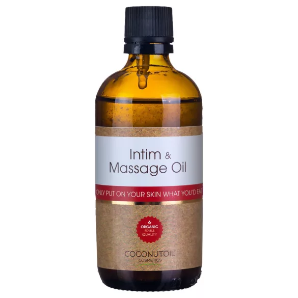 Coconutoil - intim og massagemassageolie - økologisk - 80ml
