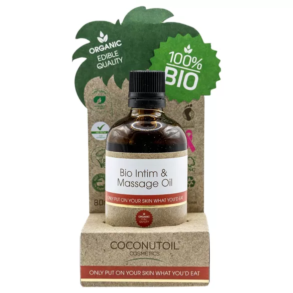 Coconutoil - intim og massagemassageolie - økologisk - 80ml
