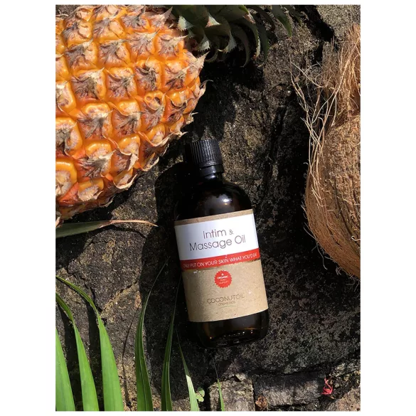 Coconutoil - intim og massagemassageolie - økologisk - 80ml