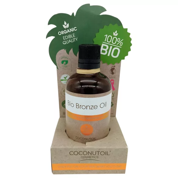 Coconutoil - bronzebliver olie - økologisk - 80ml