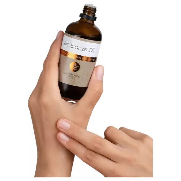 Coconutoil - bronzebliver olie - økologisk - 80ml
