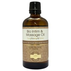   Coconutoil - Økologisk glide- og massageolie - nellike kanel - 80ml