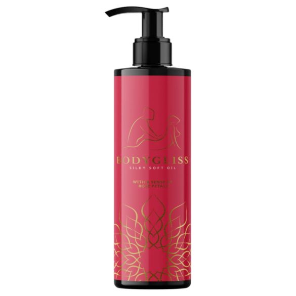 BodyGliss - massageolie og glidecreme - rose - 150ml
