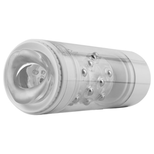 PDX Roto-Bator - blowjob masturbator med vibration - hvid