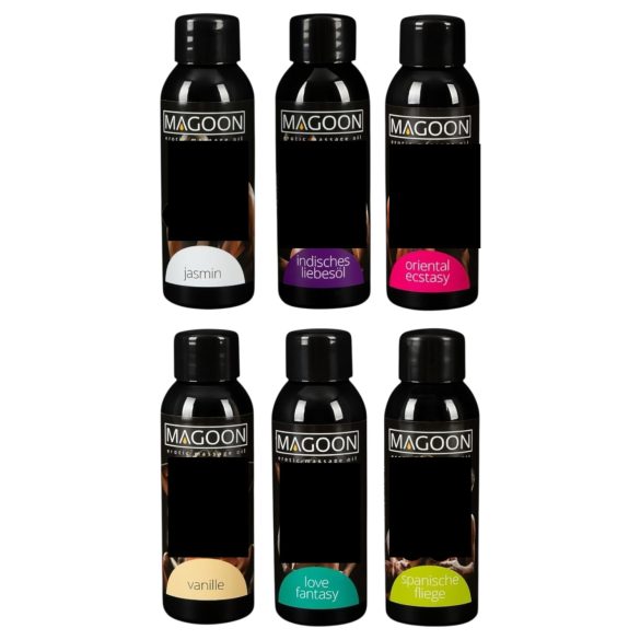 Magoon - massageoliesæt - 6 x 50ml