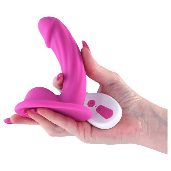 NS Novelties - 2-i-1 klitoris- og G-punkt vibrator (pink)