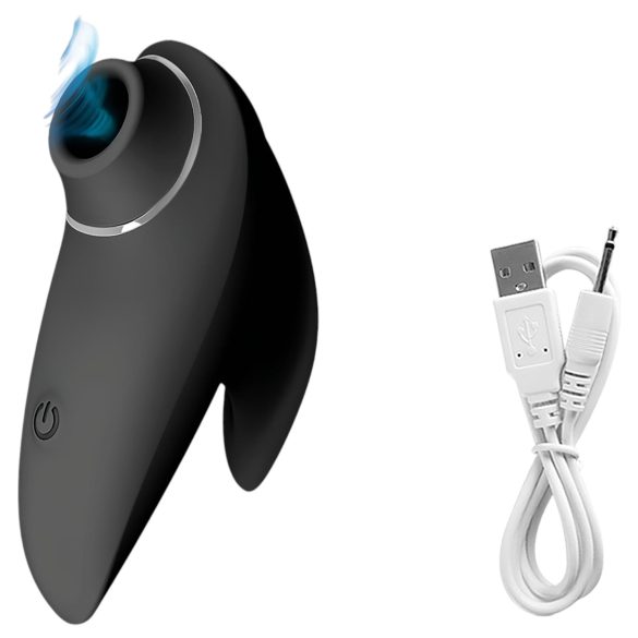 AlvUp - klitorisvibrator med luftbølger - sort