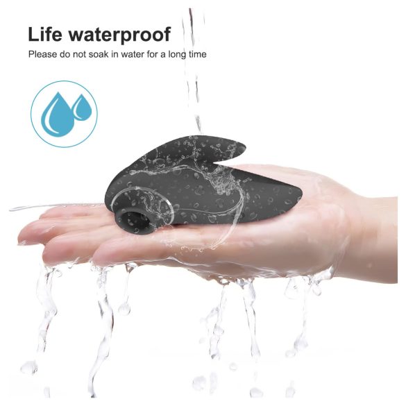 AlvUp - klitorisvibrator med luftbølger - sort