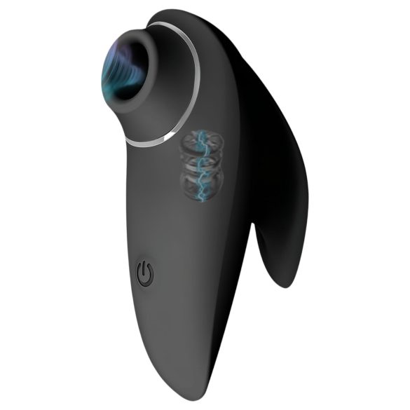 AlvUp - klitorisvibrator med luftbølger - sort