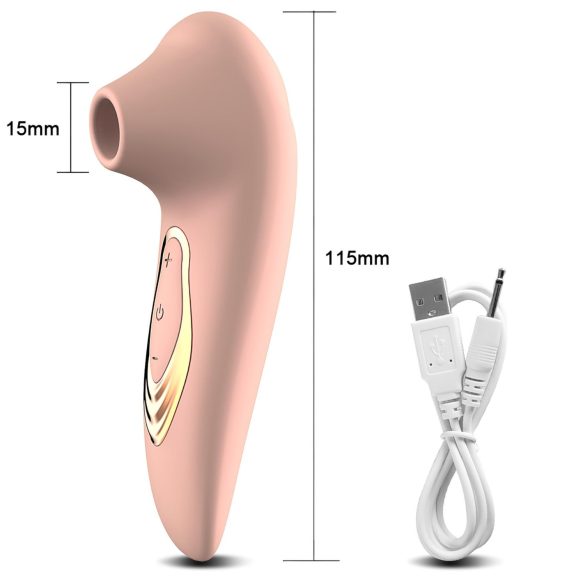 AlvUp - klitorisvibrator med luftbølger - pink