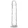 Addiction Crystal - dildo med sugekop (gennemsigtig) - 18 cm