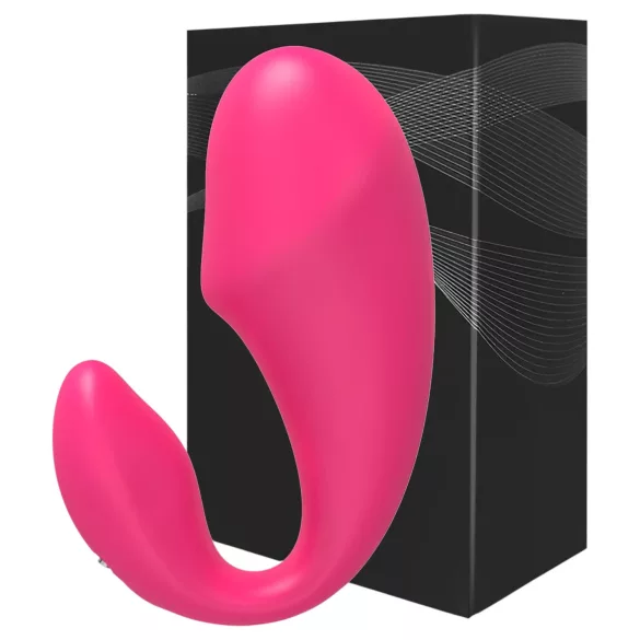 AlvUp - vibratoræg - fjernbetjent - pink