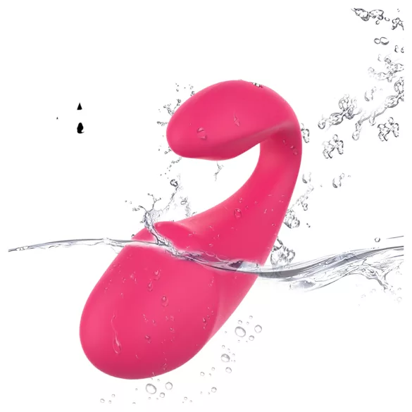 AlvUp - vibratoræg - fjernbetjent - pink
