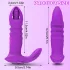 AlvUp - avanceret analvibrator med stød - silikone lilla