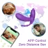 AlvUp - App-styret bærbar vibrator (lilla)