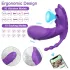 AlvUp - App-styret bærbar vibrator (lilla)