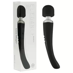 Love Magic - wand vibrator - genopladelig massage - sort
