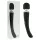 Love Magic - wand vibrator - genopladelig massage - sort