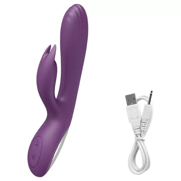 AlvUp - G-punkt vibrator med kaninører - silikon - lilla