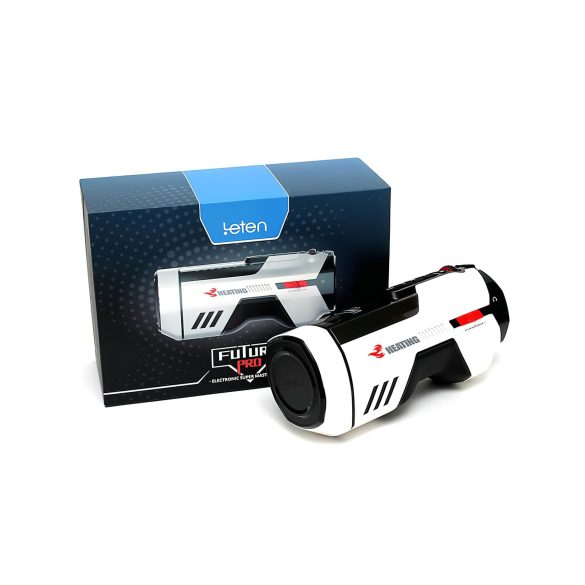 LETEN SM FUTURE PRO - elektrisk opvarmet masturbator - op/ned bevægelse