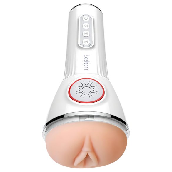 LETEN SM340 - masturbator med vibration og sugefunktion - genopladelig