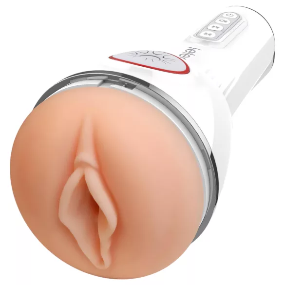 LETEN SM340 - masturbator med vibration og sugefunktion - genopladelig