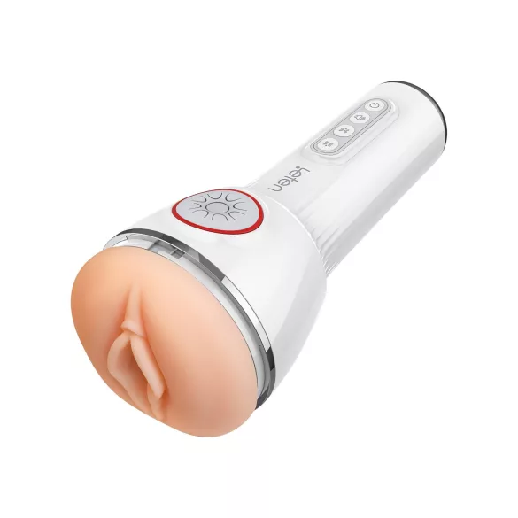 LETEN SM340 - masturbator med vibration og sugefunktion - genopladelig