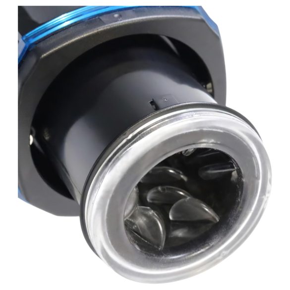 Leten SM320 - masturbator - stønnelyd, stød, opvarmning - sort