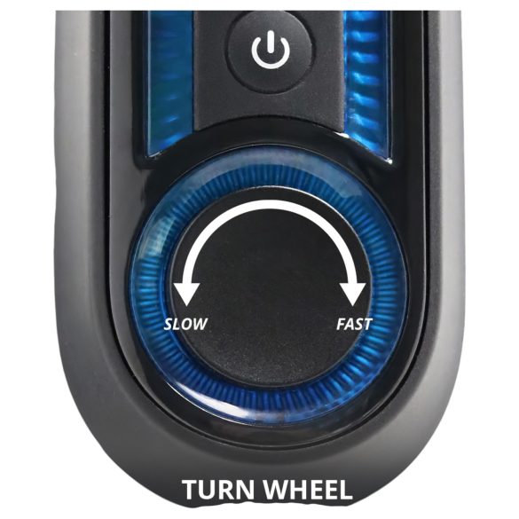 Leten SM320 - masturbator - stønnelyd, stød, opvarmning - sort