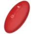 Rose Plug - analvibrator med fjernbetjening - genopladelig - rød