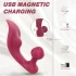 Sex HD Chomper - klitoris og anal vibrator - rød