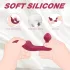 Sex HD Chomper - klitoris og anal vibrator - rød
