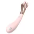 Sex HD - genopladelig, vandtæt vibrator og pirringshjul (pink)