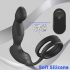 Sex HD Virgil - prostata & penisring vibrator (sort)