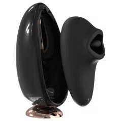   Sex HD Mirror - vibrator med varmende funktion - klitorisstimulator - sort