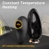 Sex HD Mirror - vibrator med varmende funktion - klitorisstimulator - sort