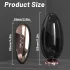 Sex HD Mirror - vibrator med varmende funktion - klitorisstimulator - sort