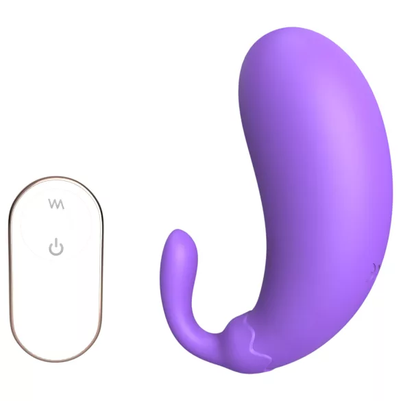 Sex HD - vibrerende æg - aubergineformet - lilla