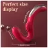 SEX HD Genie - g-punktsvibrator og klitorisvibrator - rød