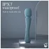 SEX HD Dancer - vibrator massager - vandtæt - turkis