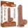 Lovetoy Sliding-Skin - realistisk dildo - dobbeltlag - 18,3cm