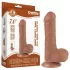 Lovetoy Sliding-Skin - realistisk dildo - dobbeltlag - 18,3cm