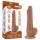 Lovetoy Sliding-Skin - realistisk dildo - dobbeltskind - 19,5cm