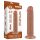 Lovetoy Sliding-Skin - realistisk dildo med sugekop - 20cm - natur