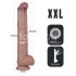 Lovetoy - dildo XXL - realistisk to lag - 36,5 cm - natur