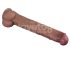 Lovetoy - dildo XXL - realistisk to lag - 36,5 cm - natur